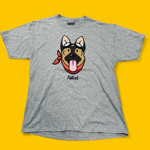 Fallout Loot Wear Exclusive T-Shirt Men’s Large Gray Gaming Graphic Tee